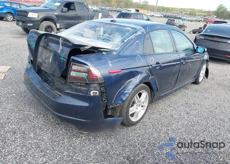 2008 Acura Tl 3.2 из США, поврежденный, VIN 19UUA66268A052086